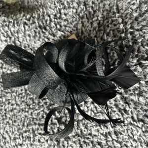Black Fascinator.